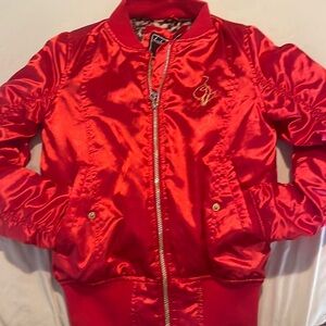 Baby Phat Shiny Red  Puffer Jacket women’s